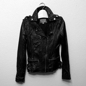 Genuine Leather Motorcycle Jacket